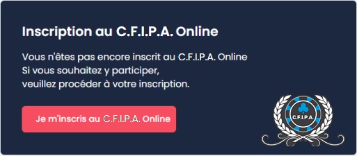 Inscription CFIPA online