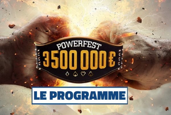 Programme Powerfest PMU