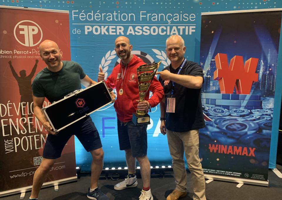 Renaud 'KILLCRESUS' Perrodo (Club Neauphléen de Poker), Vainqueur CFIPA 2025 Renaud 'KILLCRESUS' Perrodo (Club Neauphléen de Poker), Vainqueur CFIPA 2025