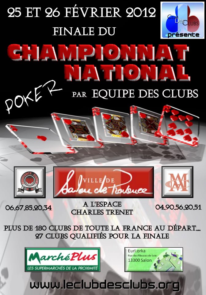 Affiche Finale C.N.E.C. 2012