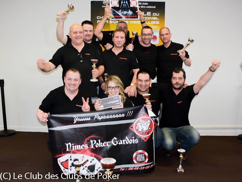 Nîmes Poker Gardois, Champion C.N.E.C. 2014